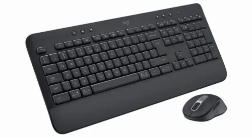 Set Tastatură + Mouse Logitech MK650, Fără fir, Grafit