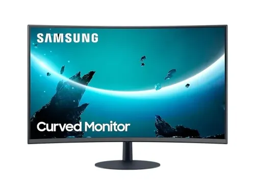 27" Monitor Samsung C27T550FDI, VA 1920x1080 FHD, Negru