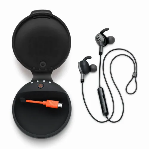 Husă cu baterie externă JBL Headphones Charging Case, Negru