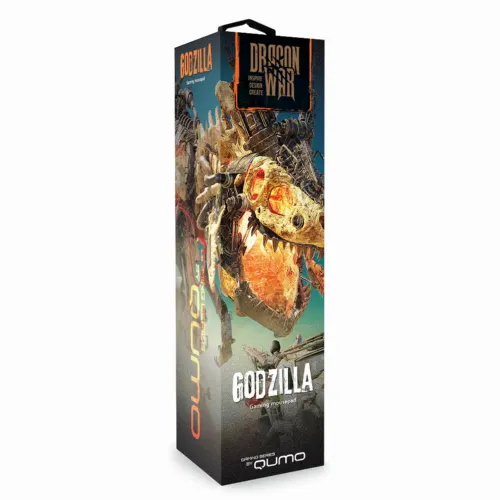 Mouse Pad pentru jocuri QUMO Godzilla, Small, Multicolor