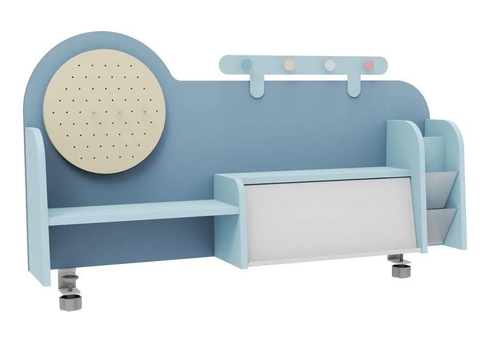 Bookshelf H10A for SIHOO H10D 120 mm Light Blue