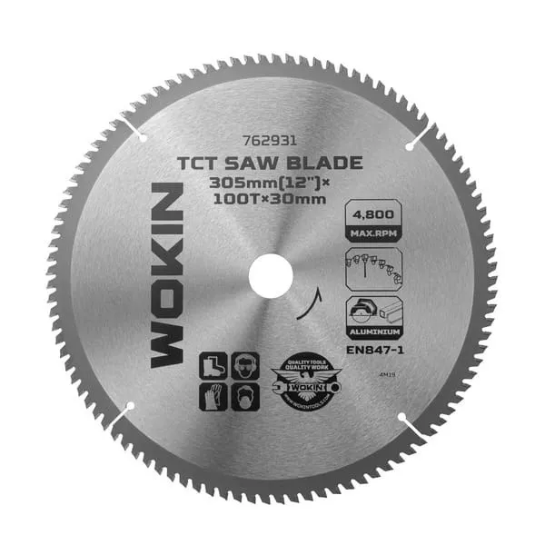 Disc de taiere aluminiu WOKIN 230x30x60T — 2