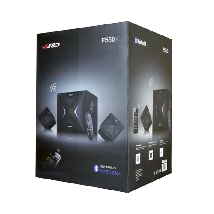 Boxe pentru calculator 2.1 F&D F550X, Negru