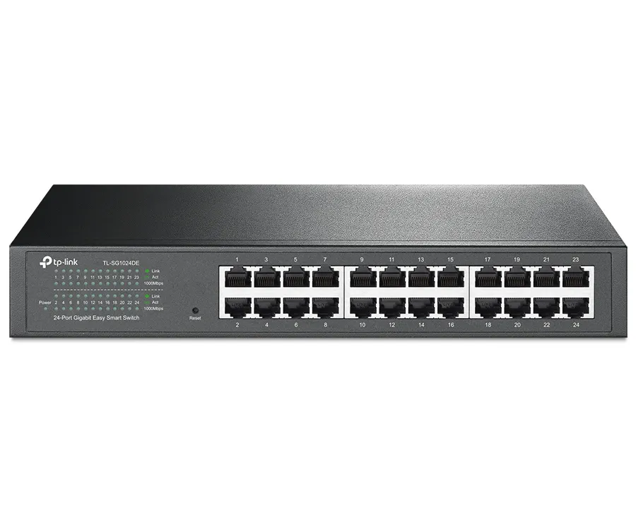 Сетевой коммутатор TP-LINK TL-SG1024DE, 24x 10/100/1000 Мбит/с