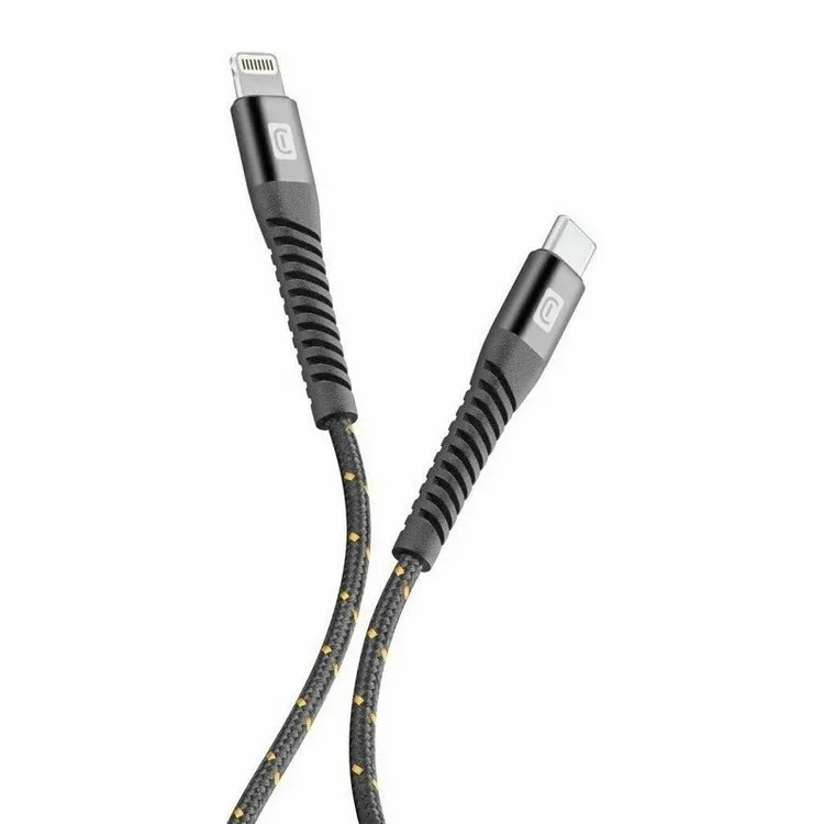 Type-C to Lightning Cable Cellular, Strong MFI, 1.2M, Black