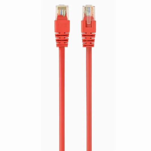 Patch cord Cablexpert PP12-5M/R, CAT5e UTP, 5m, Roșu