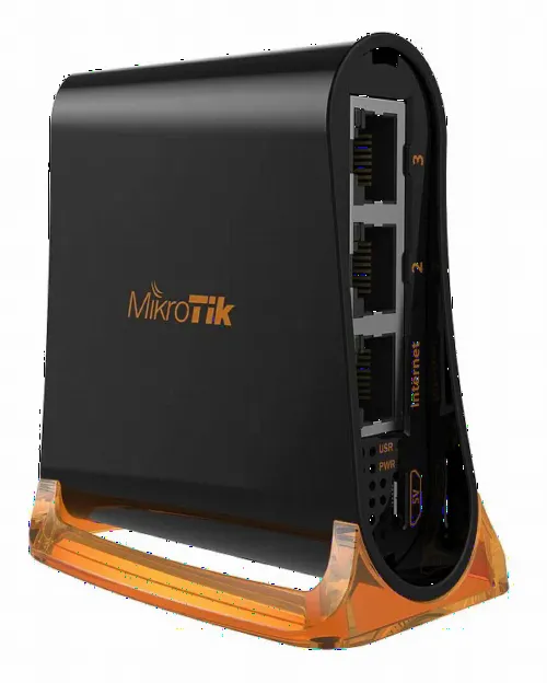 Punct de acces fără fir MikroTik hAP mini, Negru