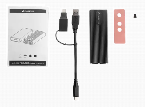 Внешний корпус для SSD Chieftec CEB-M2C-TL