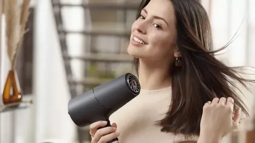 Uscător de păr Philips BHD504/00, 2100 W, Negru