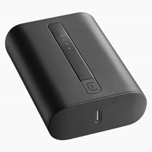 Power Bank Cellularline 10000mAh, PD Thunder, Black