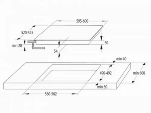 Plită cu inducție Gorenje IT 645 BCSC, Negru
