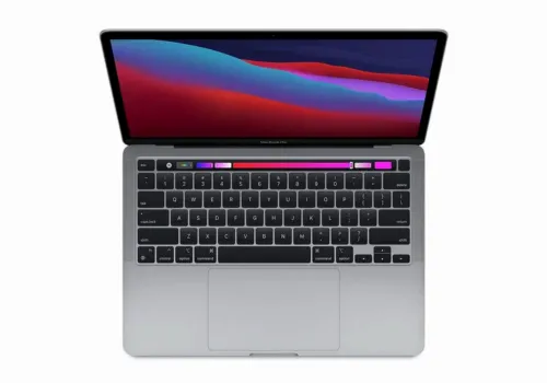 Laptop 13,3" Apple MacBook Pro 13-inch A2338, Gri cosmic, M2 with 8-core CPU and 10-core GPU, 8GB/256GB, macOS Monterey