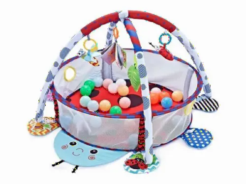 Игровой коврик Kikka Boo Ladybug, Разноцветный