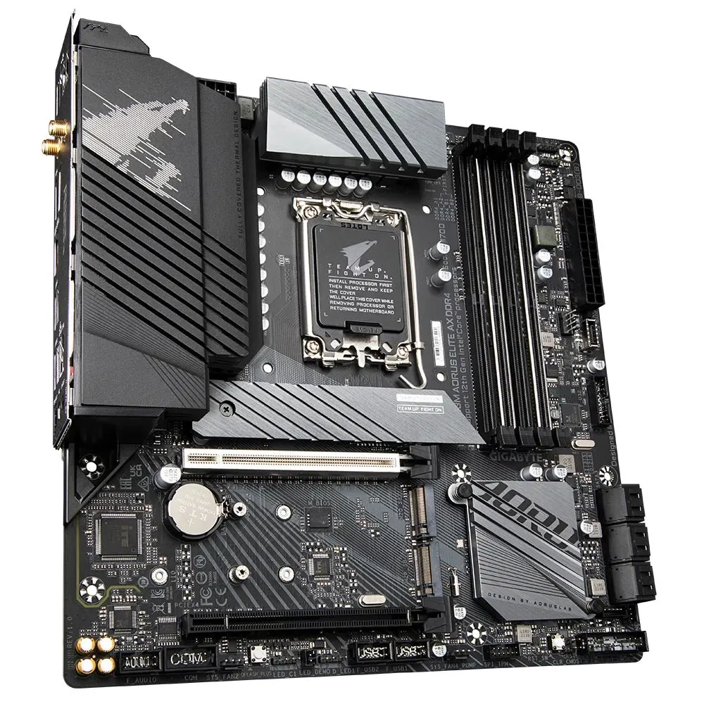 Материнская плата Gigabyte Z690M AORUS ELITE AX DDR4, LGA1700, Intel Z690, ATX