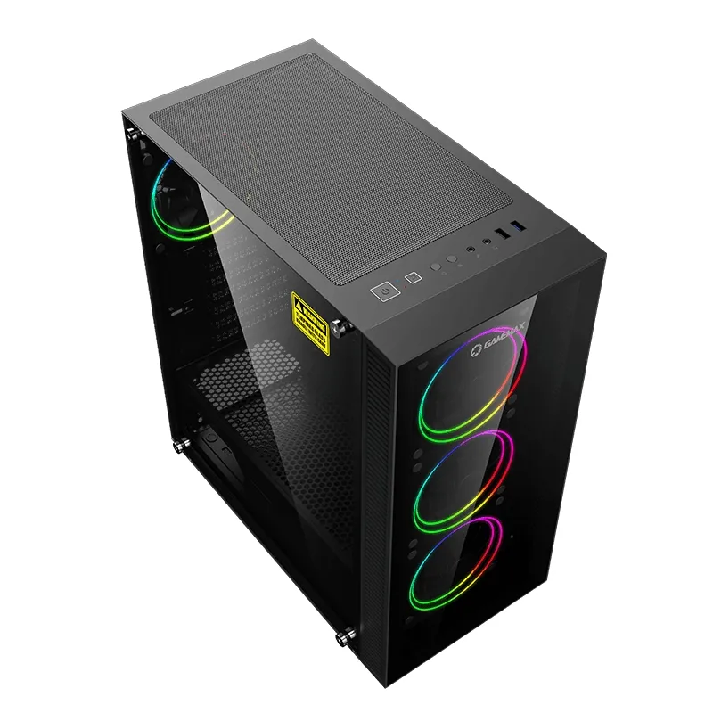 Carcasă PC Gamemax Draco XD, Midi-Tower, ATX, Negru