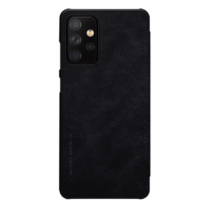 Husă tip carte Nillkin Galaxy A72 - Qin LC, Negru