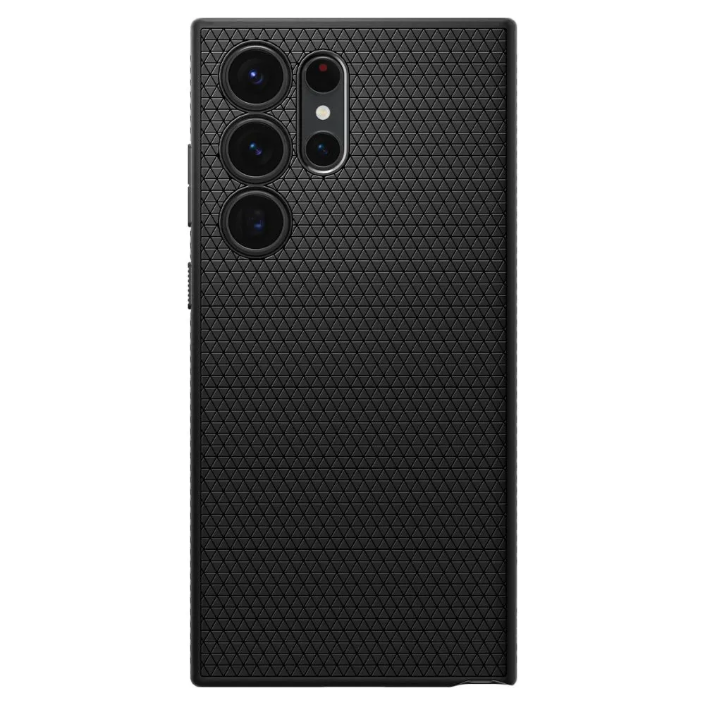 Чехол Spigen Samsung S23 Ultra, Liquid Air, Матовый черный