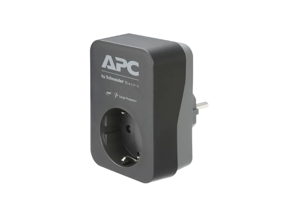 Prelungitor electric APC Essential SurgeArrest PME1WB-RS, 1 Prize, Negru