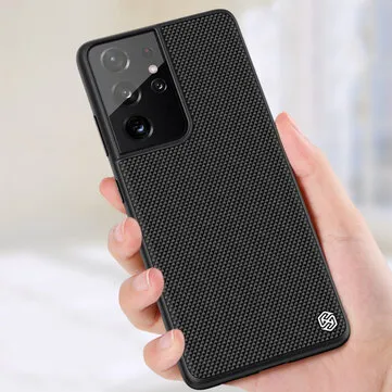 Husă Nillkin Galaxy S21 Ultra - Textured Case, Negru