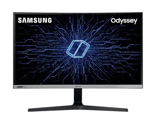 27" Игровой монитор Samsung C27RG50FQ, VA 1920x1080 FHD, Черный/Серый