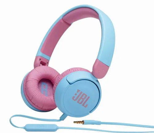 Căști JBL JR310, Albastru deschis