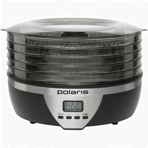 Deshidrator de fructe Polaris PFD 2605D, Negru | Gri