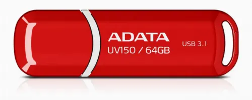 Memorie USB ADATA UV150, 64GB, Roșu