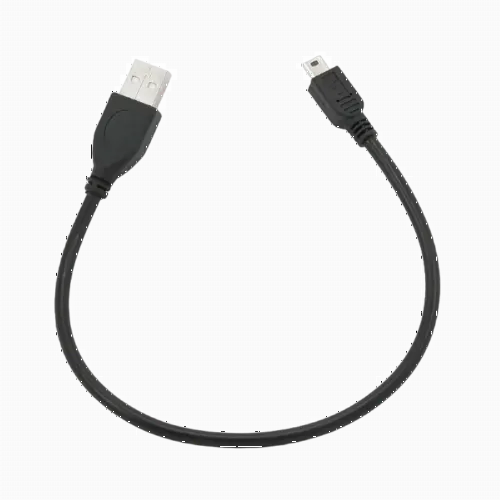 Cable de date Cablexpert CCP-USB2-AM5P-1, USB Type-A (F)/Mini-USB, 0,3m, Negru