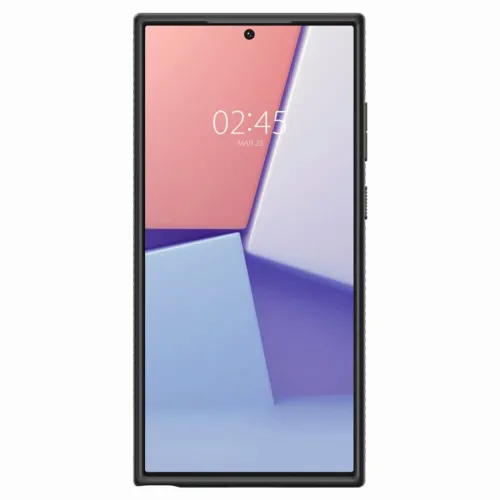 Чехол Spigen Samsung S23 Ultra, Liquid Air, Матовый черный