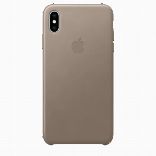 Чехол Apple iPhone XS Case, Серо-коричневый