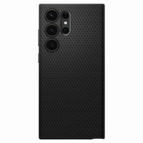 Чехол Spigen Samsung S23 Ultra, Liquid Air, Матовый черный