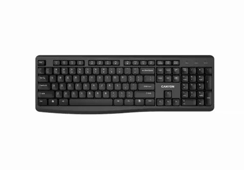 Tastatură Canyon KB-W50, Fără fir, Negru