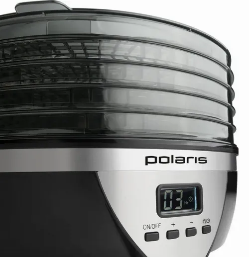 Deshidrator de fructe Polaris PFD 2605D, Negru | Gri