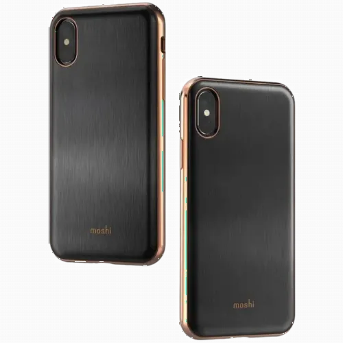 Husă Moshi iGlaze - iPhone XS/X, Negru