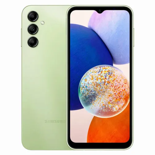 Смартфон Samsung Galaxy A14, 4Гб/128Гб, Светло-зелёный