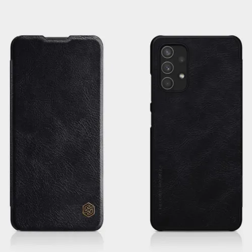 Чехол книжка Nillkin Galaxy A72 - Qin LC, Чёрный