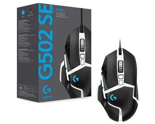 Gaming Mouse Logitech G502 SE Hero, Negru