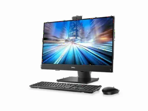 Computer All-in-One DELL OptiPlex 7470, 23,8", Intel Core i7-9700, 16GB/256GB, Windows 10 Pro 64-bit, Negru