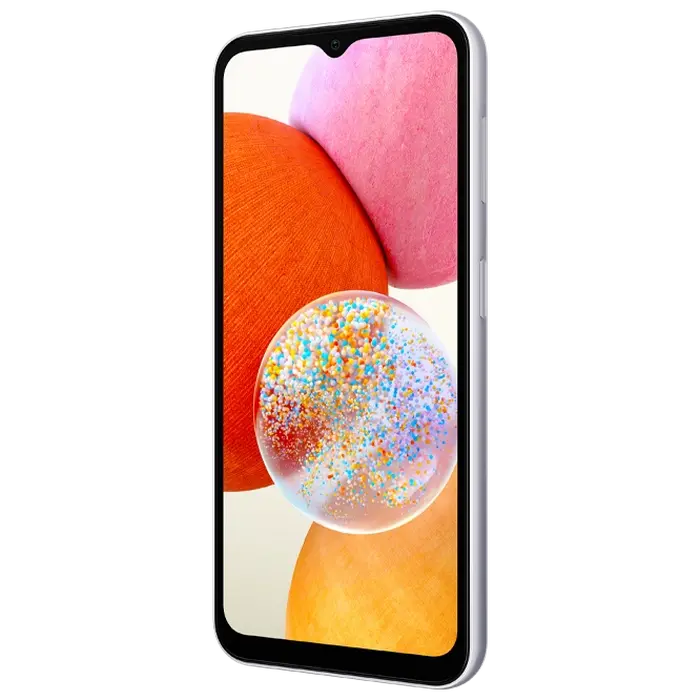 Смартфон Samsung Galaxy A14, 4Гб/128Гб, Серебристый