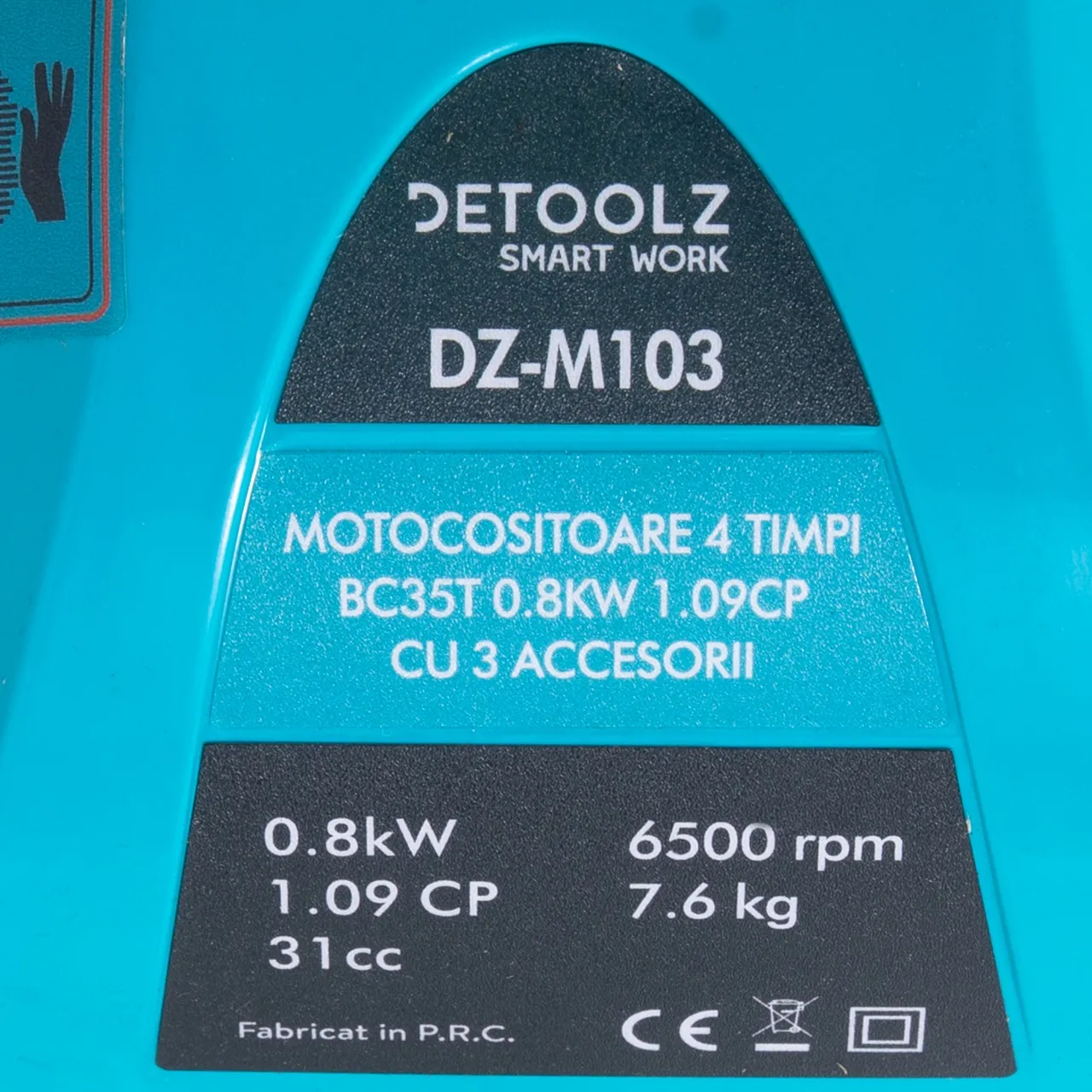 Мотокоса Detoolz BC35T 4-тактная — 9