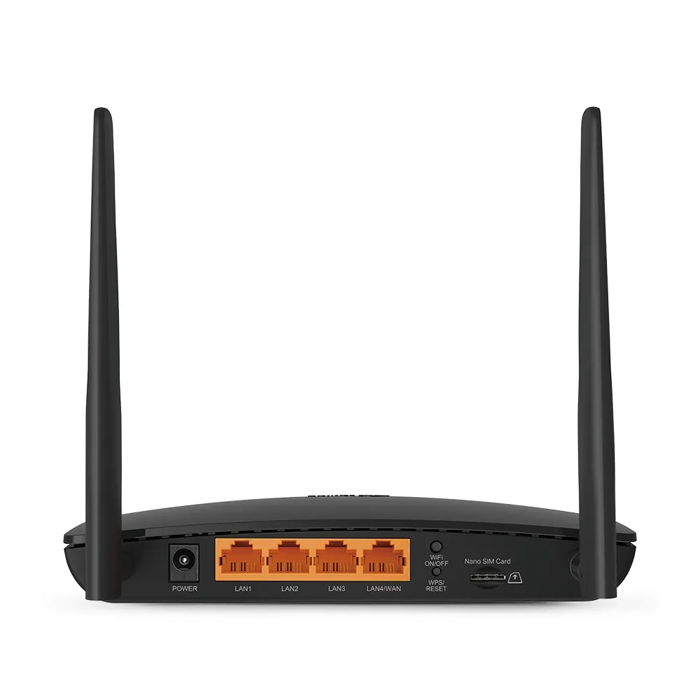 Router fără fir TP-LINK TL-MR6400, 4G, Negru