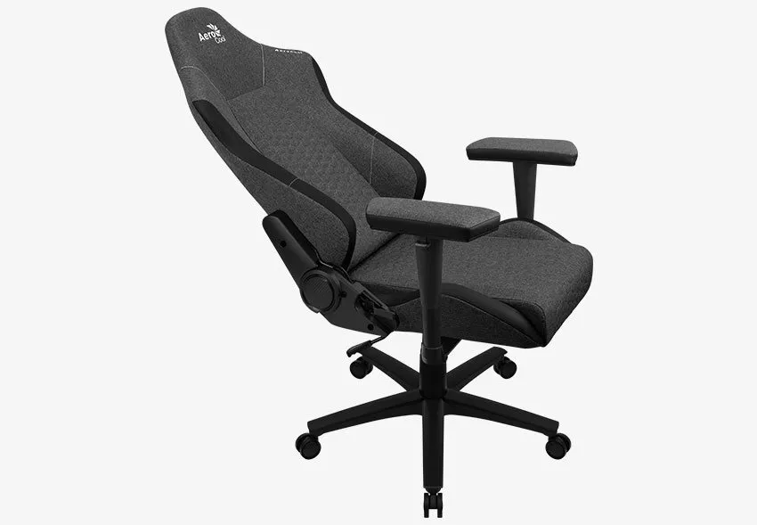 Gaming Chair AeroCool Crown AeroWeave Ash Black, User max load up to 150kg / height 170-190cm