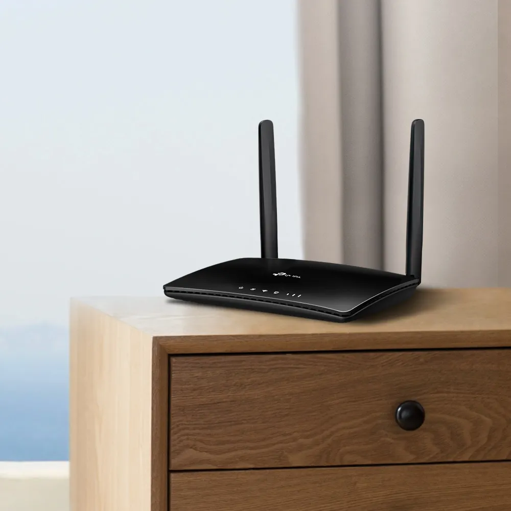 Router fără fir TP-LINK TL-MR6400, 4G, Negru