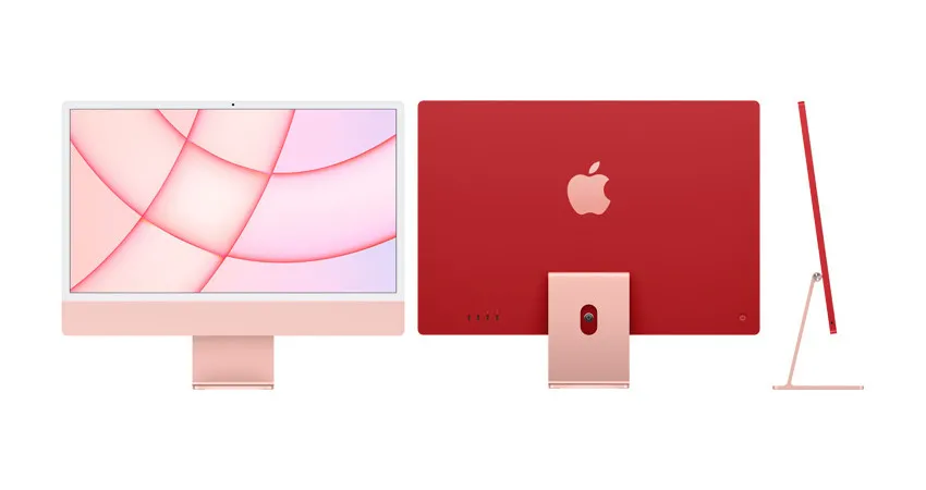 Моноблок Apple iMac A2438, M1 with 8-core CPU and 8-core GPU, 16ГБ/512Гб, macOS Big Sur, Розовый