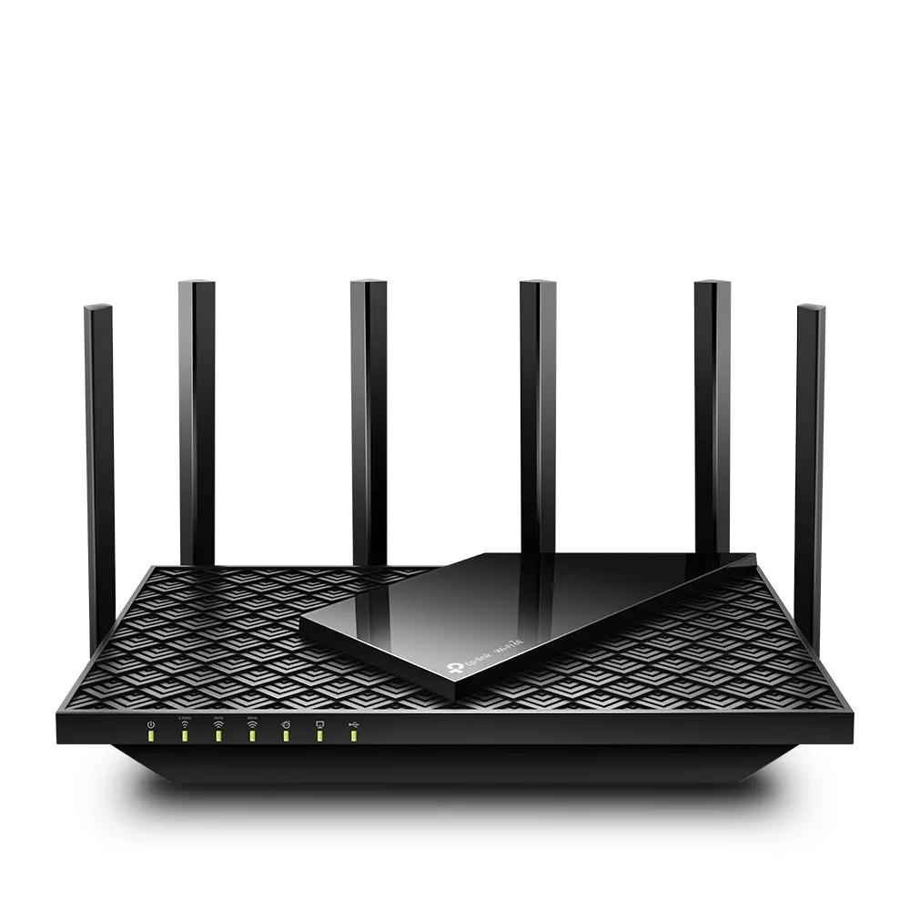 Router fără fir TP-LINK Archer AXE75, Negru