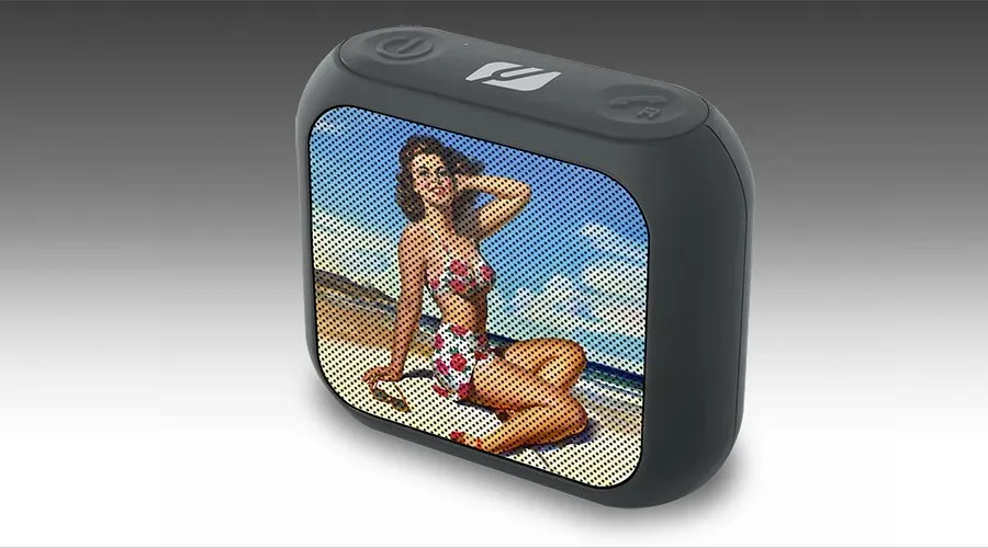 Портативная колонка MUSE M-312 PIN UP, Разноцветный