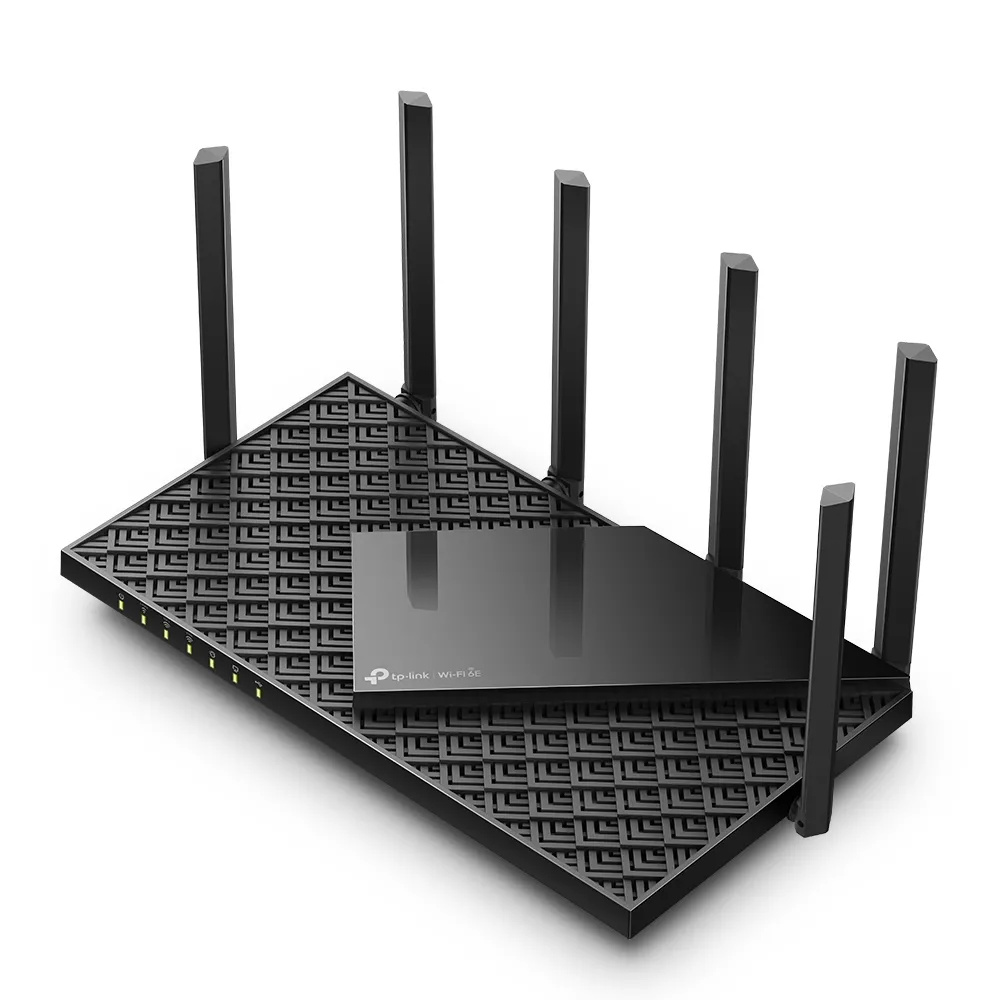 Router fără fir TP-LINK Archer AXE75, Negru