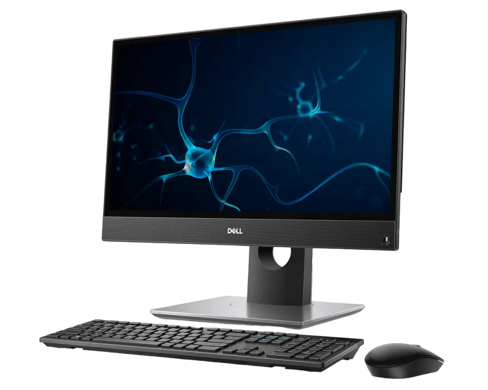 Computer All-in-One DELL OptiPlex 3280, 21,5", Intel Core i3-10105T, 8GB/256GB, Linux Ubuntu, Negru