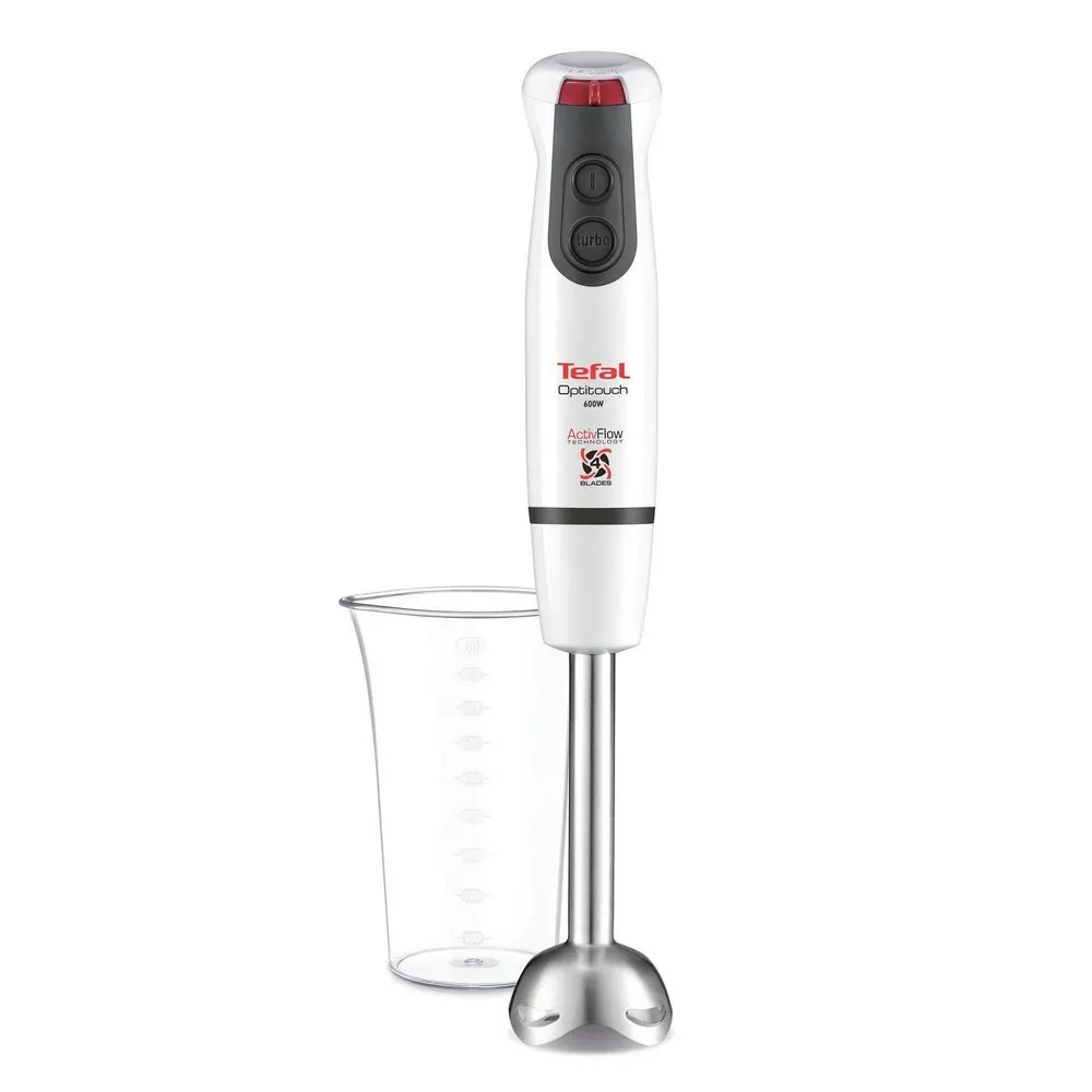 Blender de mână Tefal Optitouch, Alb