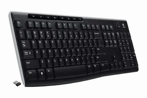 Tastatură Logitech K270, Fără fir, Negru
